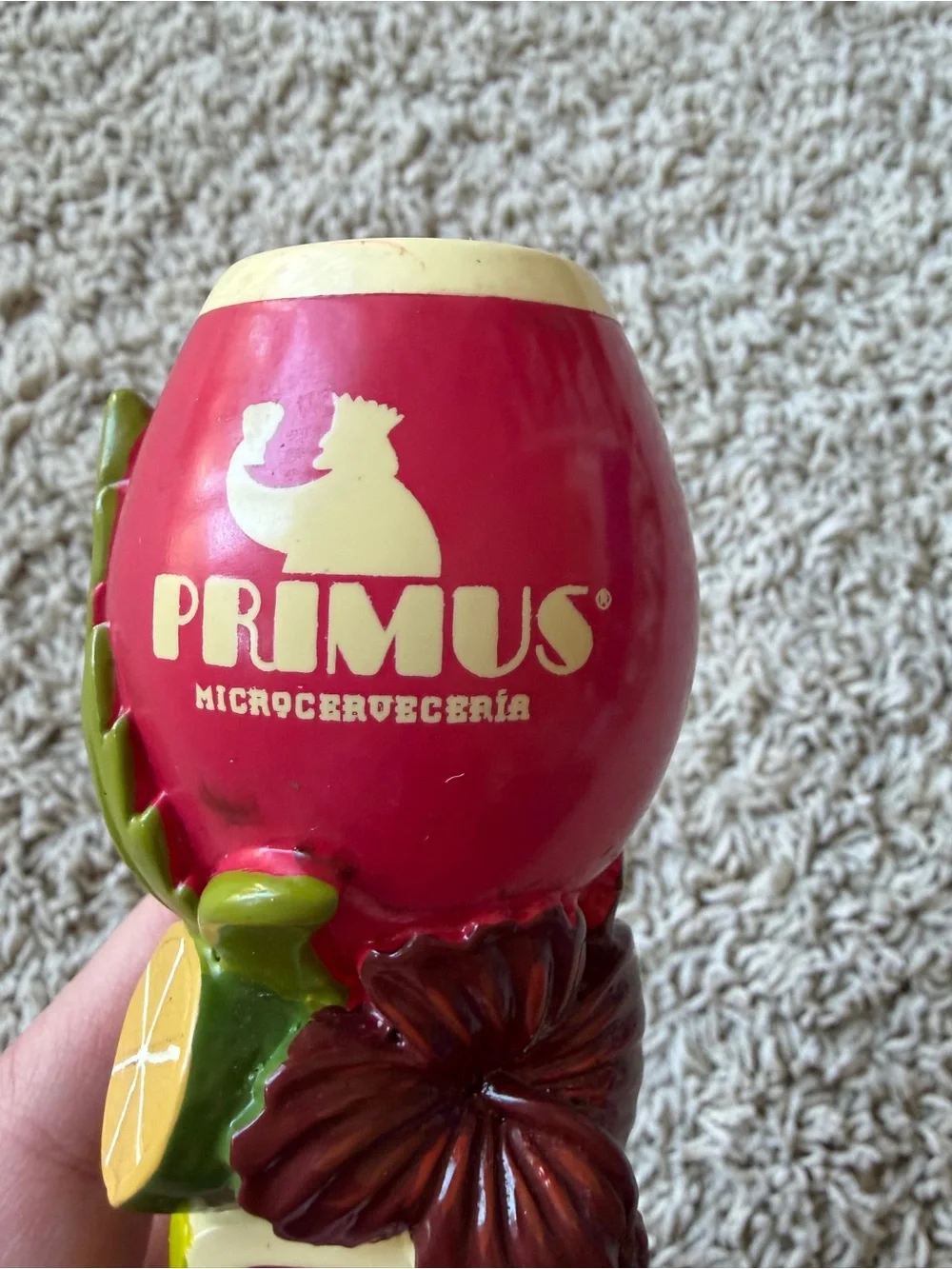 New Belgium Brewing Mural Agua Fresca Beer Tap Handle Watermelon Lime Primus G10